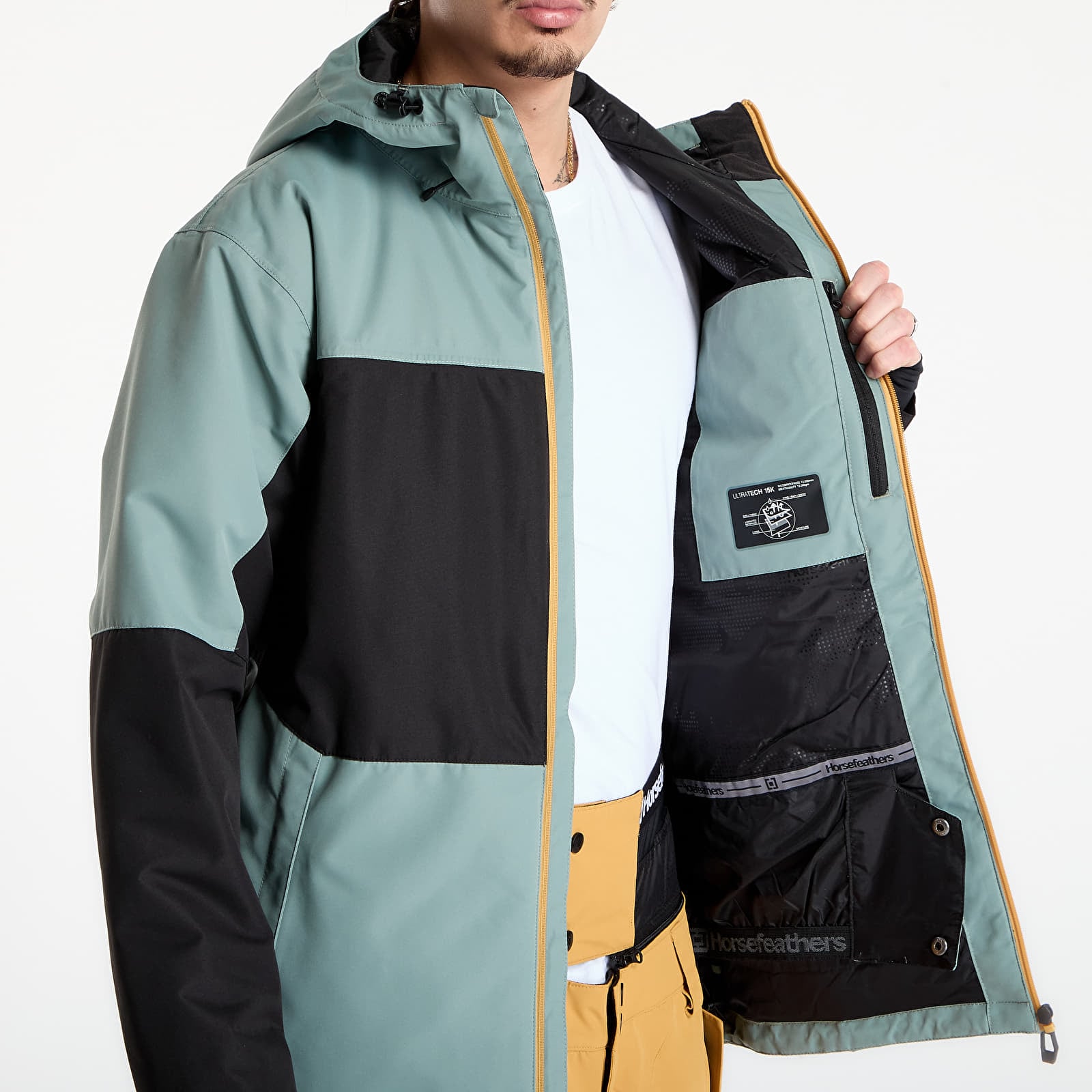 Jakker Horsefeathers Recon Jacket Iceberg Green/ Black