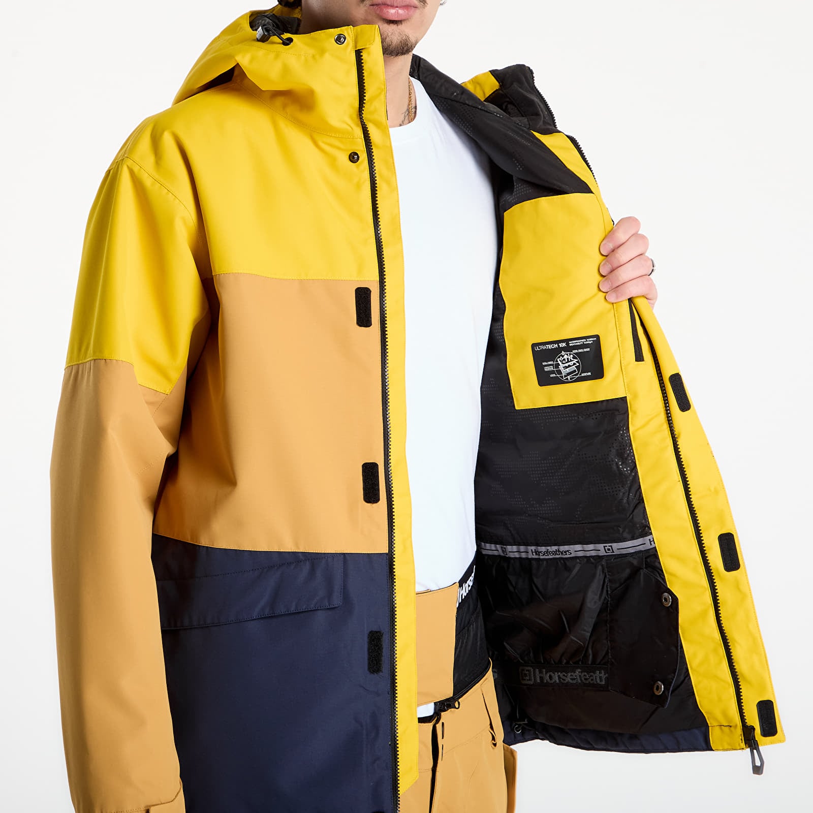 Men's jackets Horsefeathers Ranger Jacket Yellow/ Amber Gold