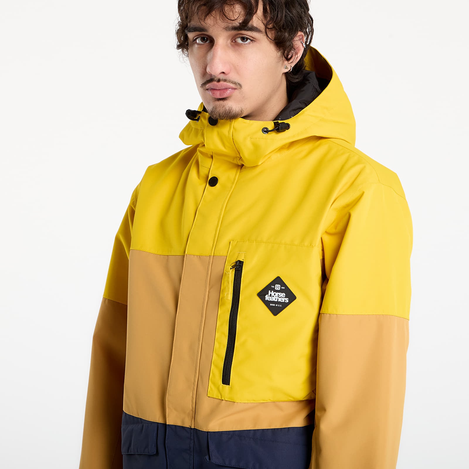 Men's jackets Horsefeathers Ranger Jacket Yellow/ Amber Gold