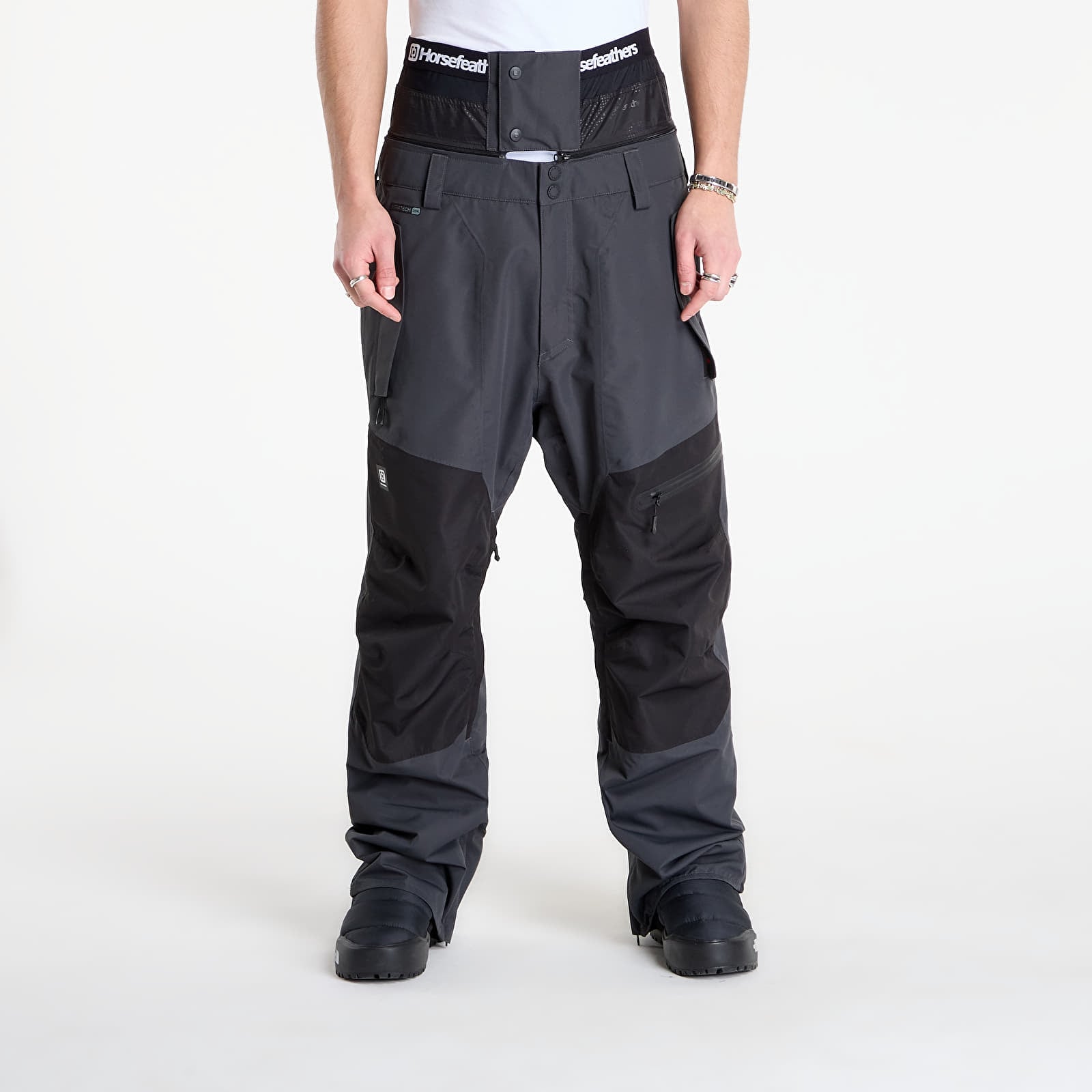 Hlače Horsefeathers Nelson Pants Phantom/ Black