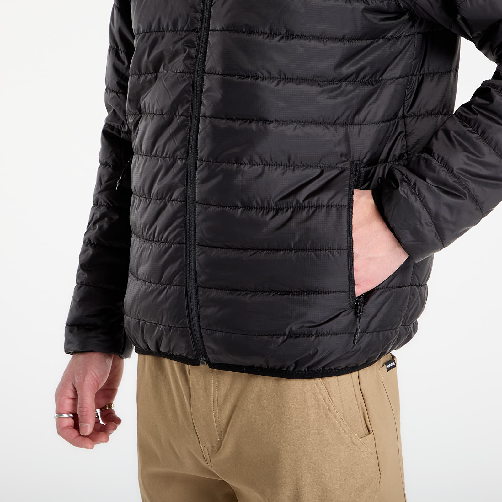 Pánské bundy Horsefeathers Aiden Jacket Black