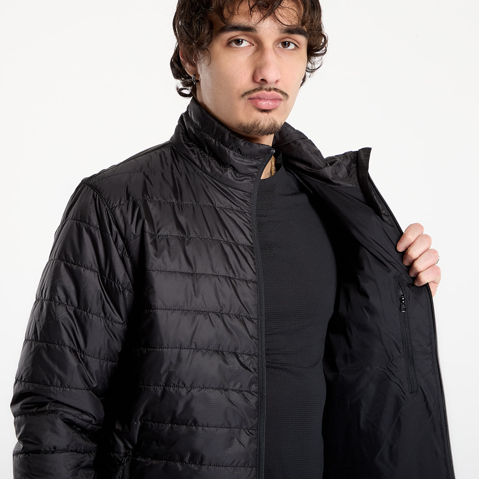 Pánské bundy Horsefeathers Aiden Jacket Black
