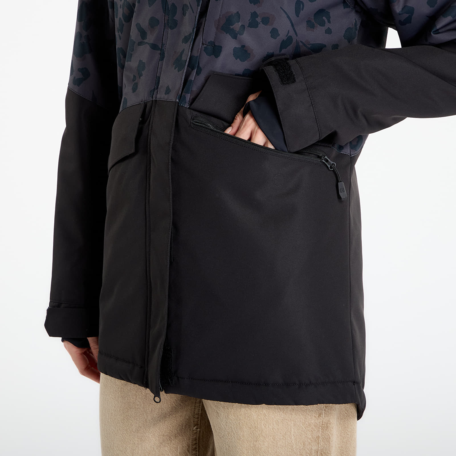 Naiste jakid Horsefeathers Ember Jacket Floral Cheetah