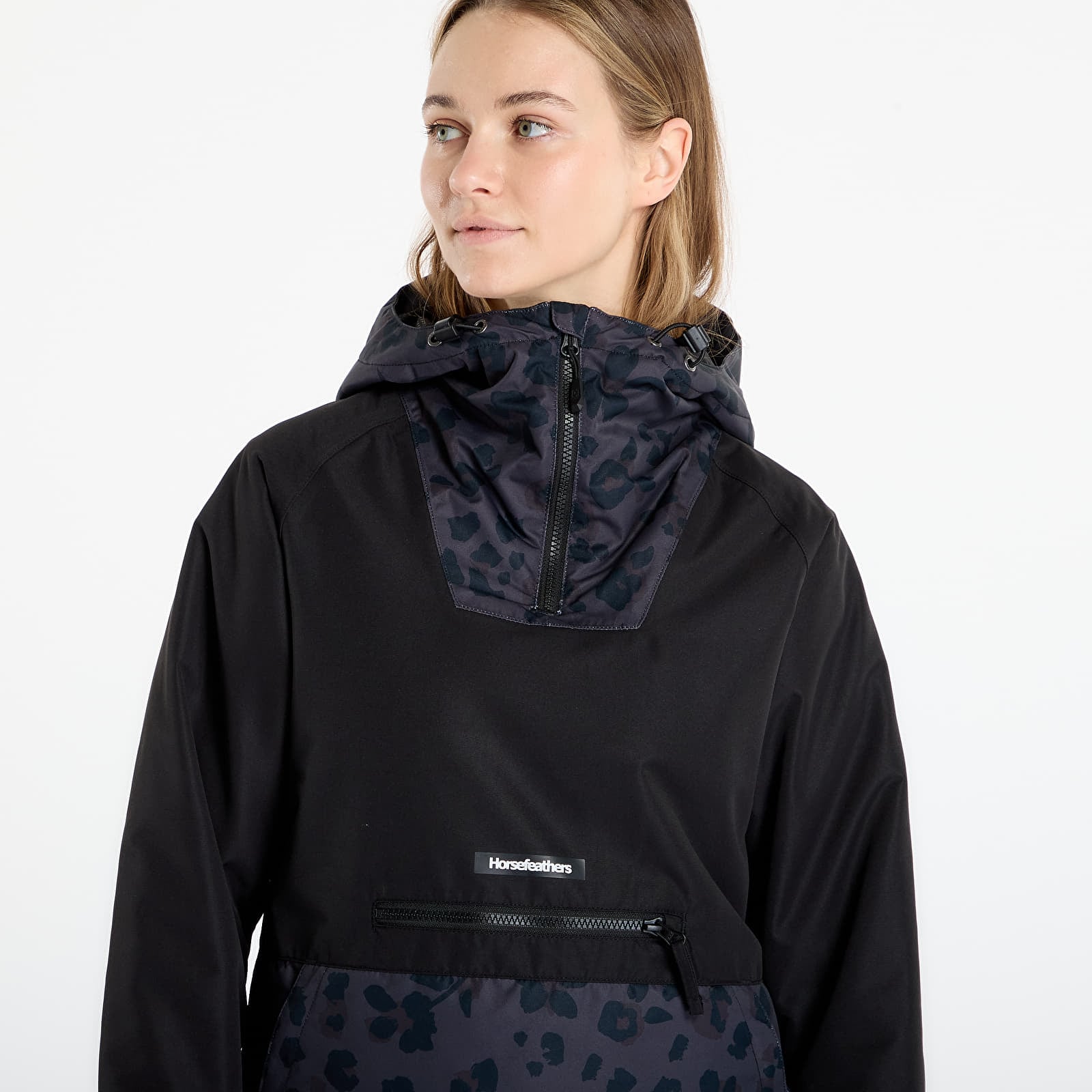 Giacche da donna Horsefeathers Fiora Jacket Floral Cheetah