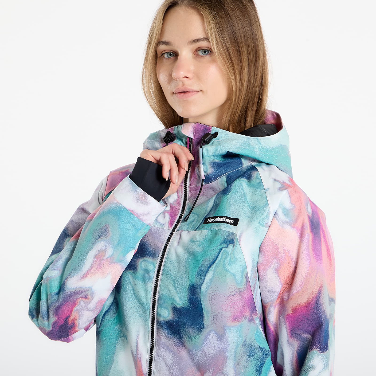 Jachete pentru femei Horsefeathers Tay Jacket Rainbow