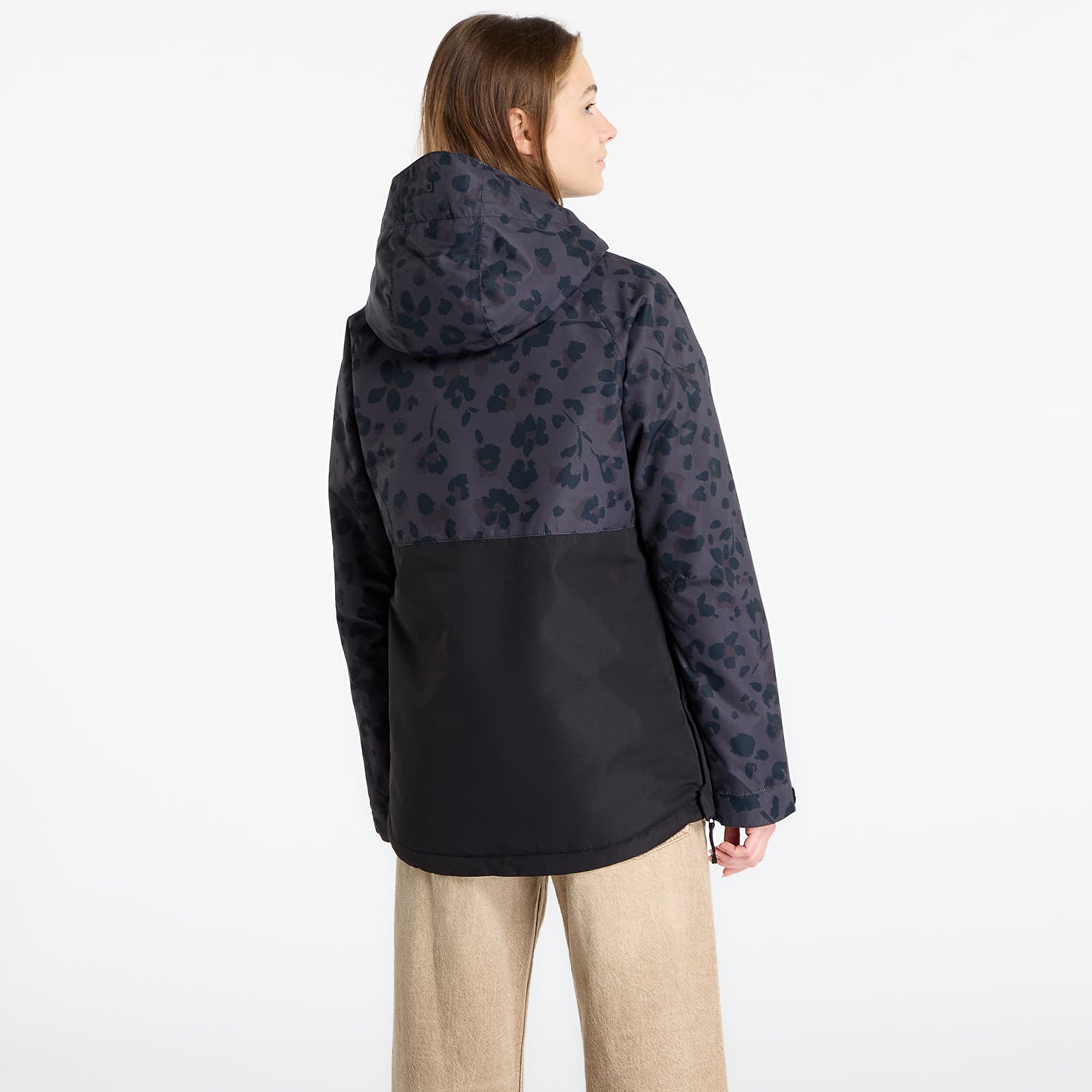 Dámské bundy Horsefeathers Tala Jacket Floral Cheetah