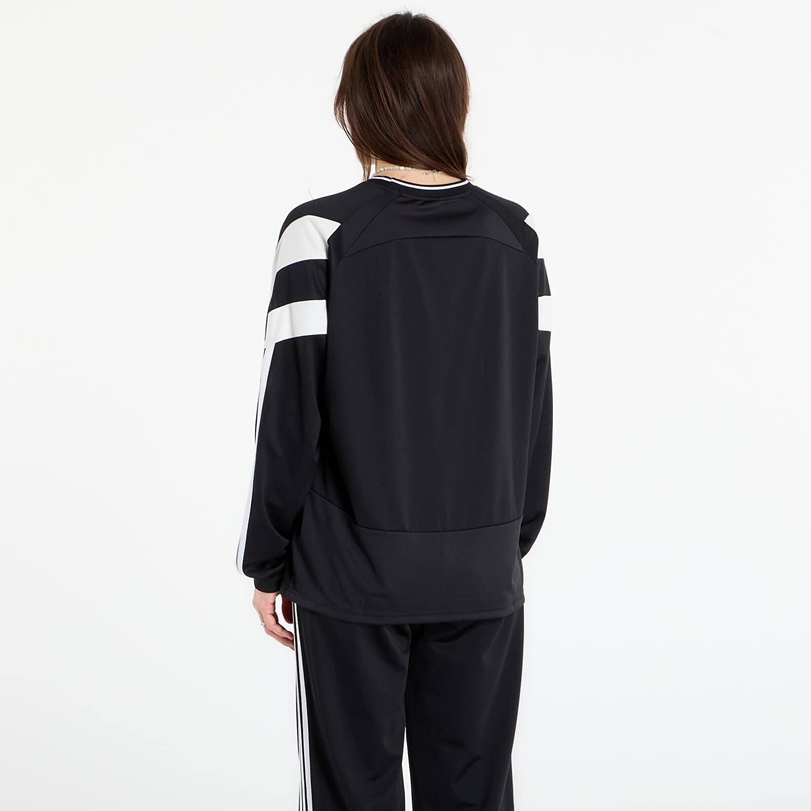 Women's T-shirts adidas W Her Ls Black/ Off White