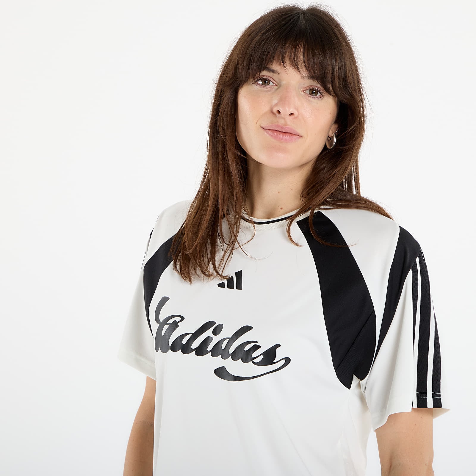 Koszulki adidas W Her Tee Off White/ Black