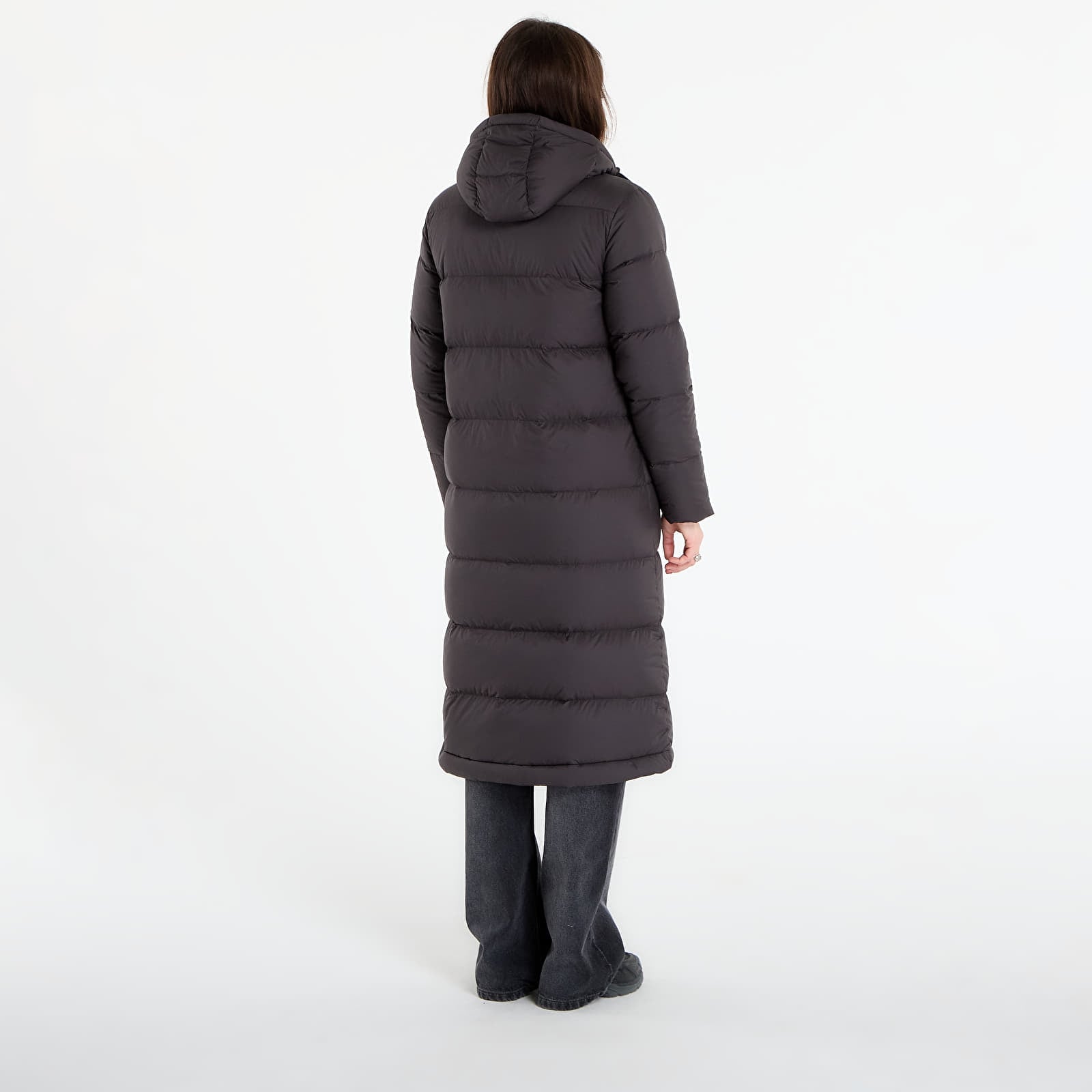 Geci parka Patagonia W's Silent Down Long Parka Black