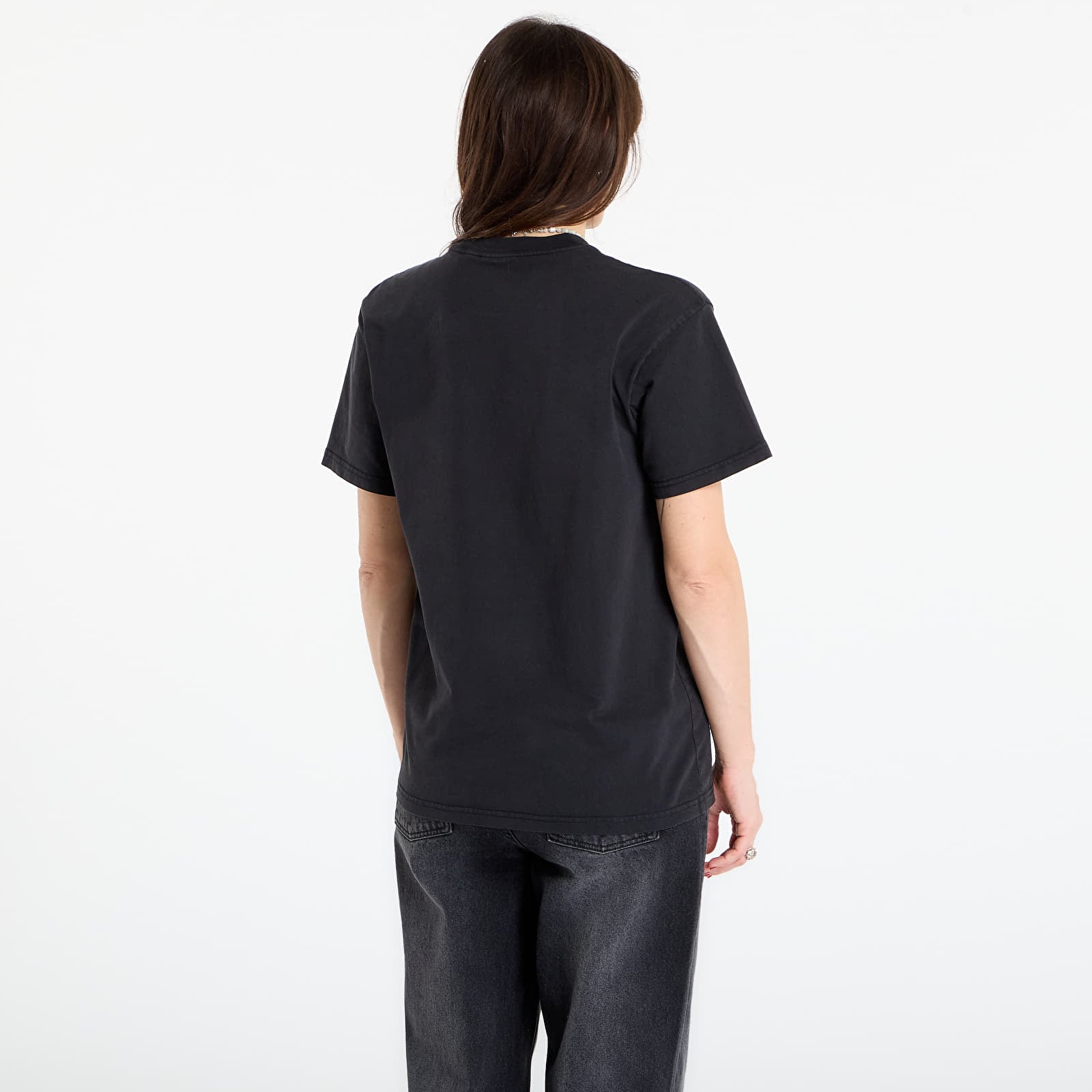 T-shirts Carhartt WIP S/S Faded Pond Corps T-Shirt UNISEX Black