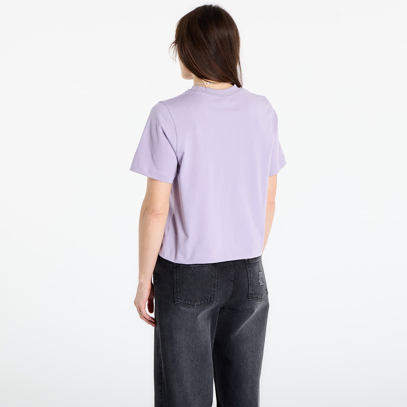 T-shirts Queens Women's Essential T-Shirt With Contrast Print Lavender