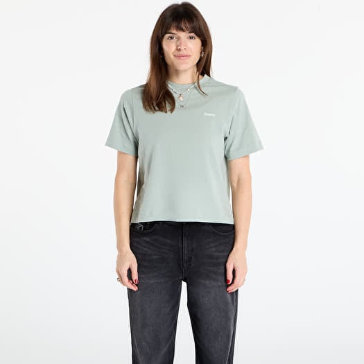 Queens Women's Essential T-Shirt With Contrast Print Leaf