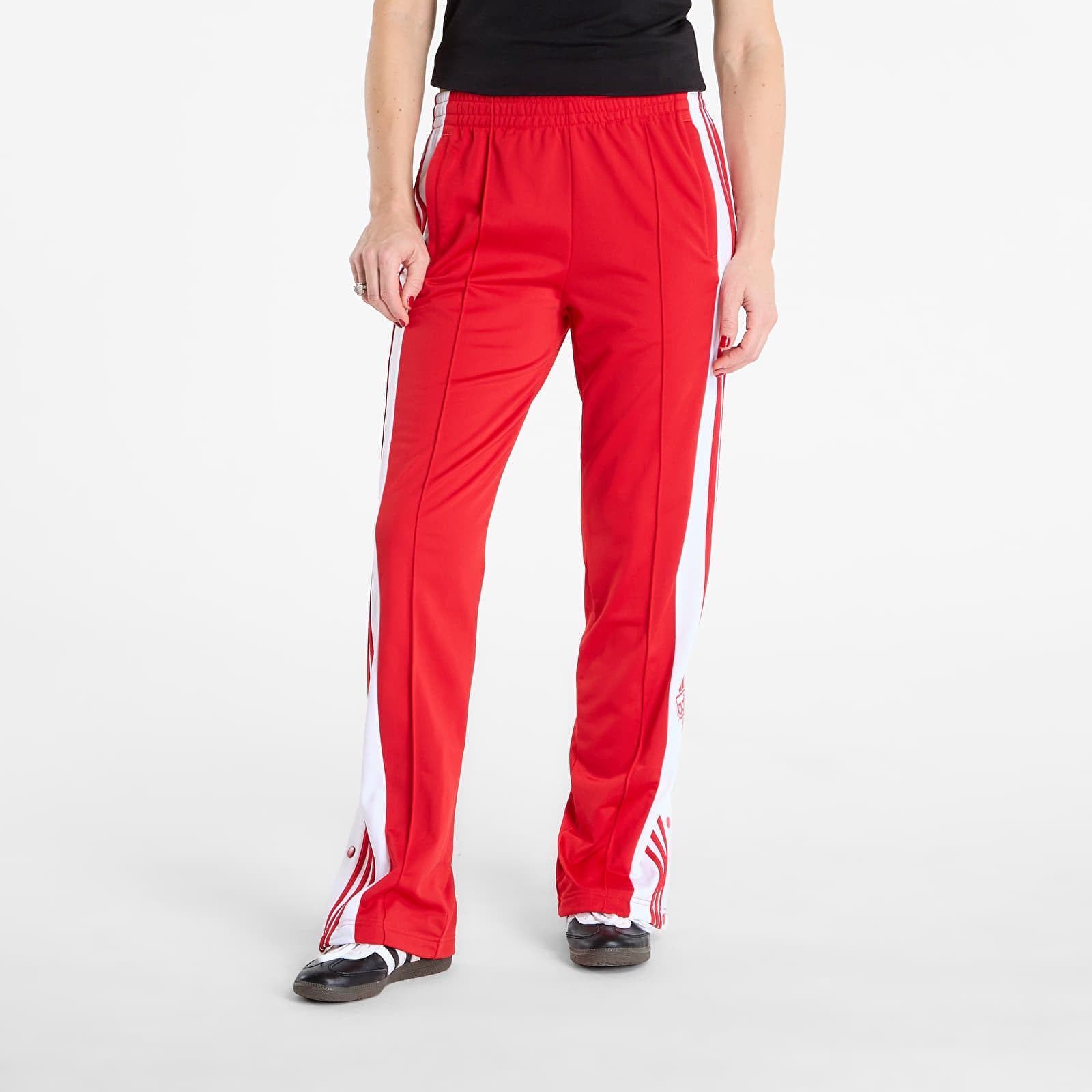 Siltās bikses adidas Adibreak Track Pants Better Scarlet