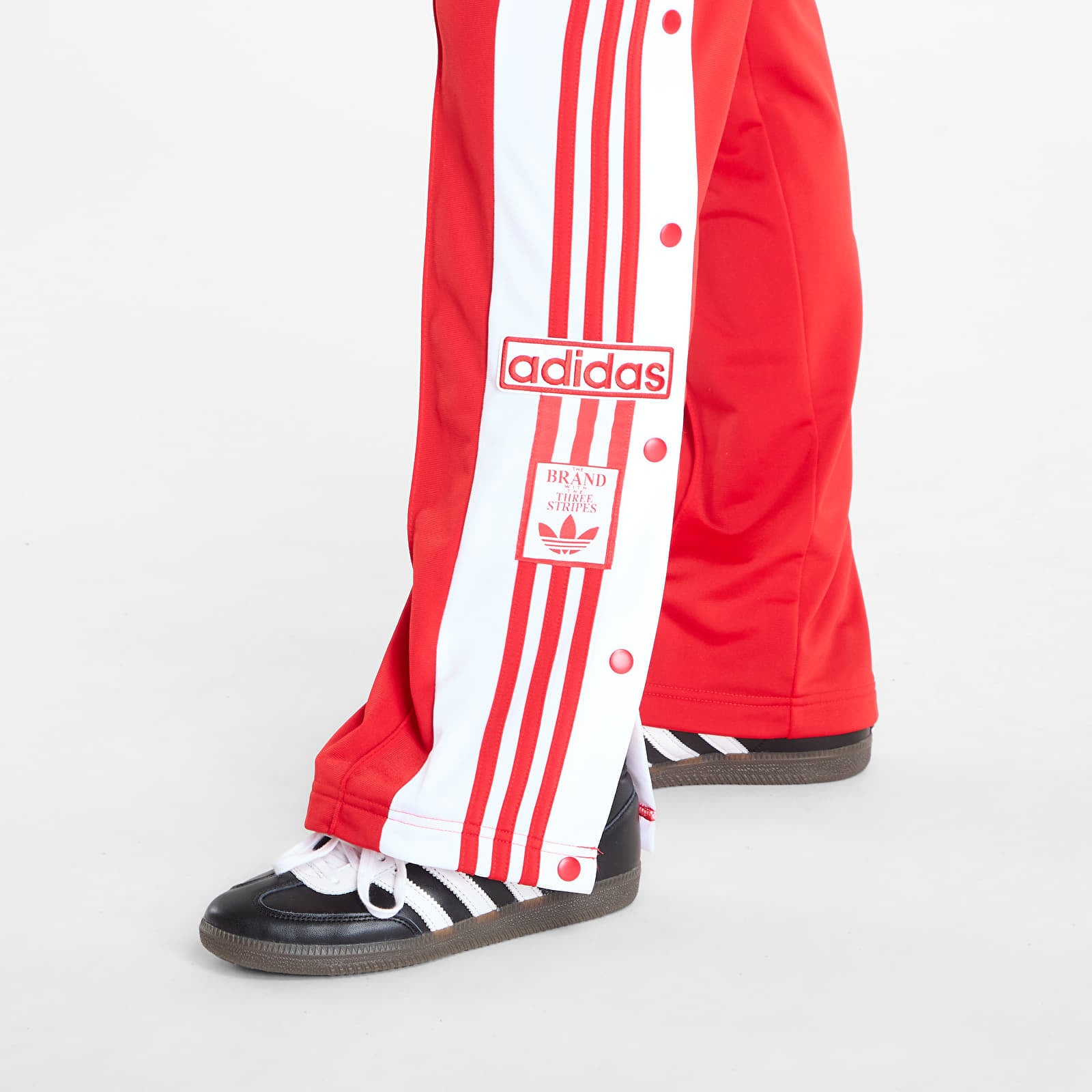 Siltās bikses adidas Adibreak Track Pants Better Scarlet