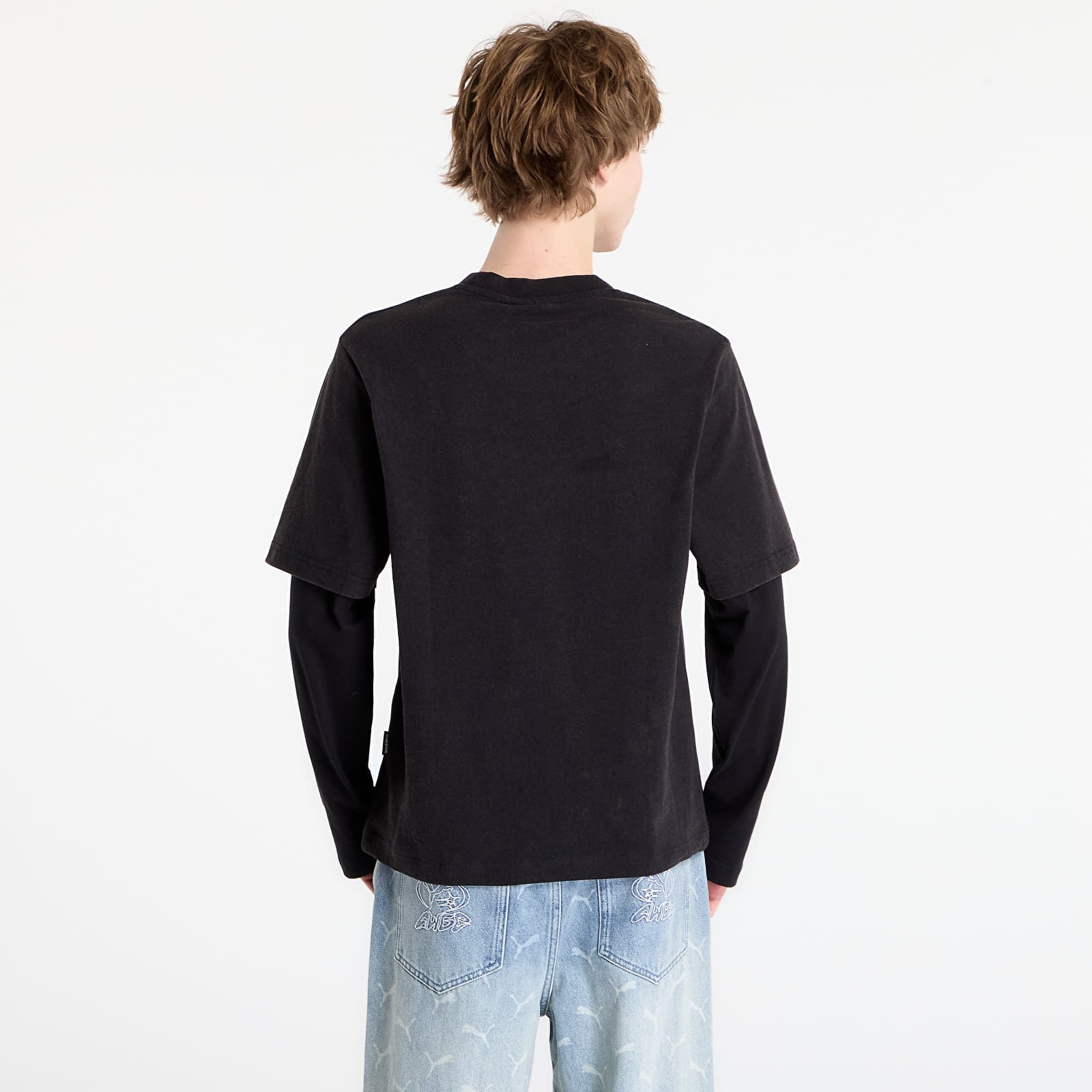 Pánská trička Wasted Paris M Legion T Age Faded Black/ Black