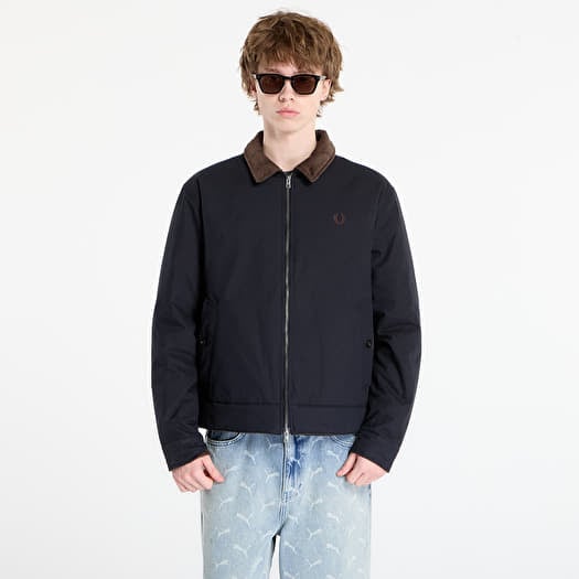 Куртка FRED PERRY Cotton Caban Jacket Navy