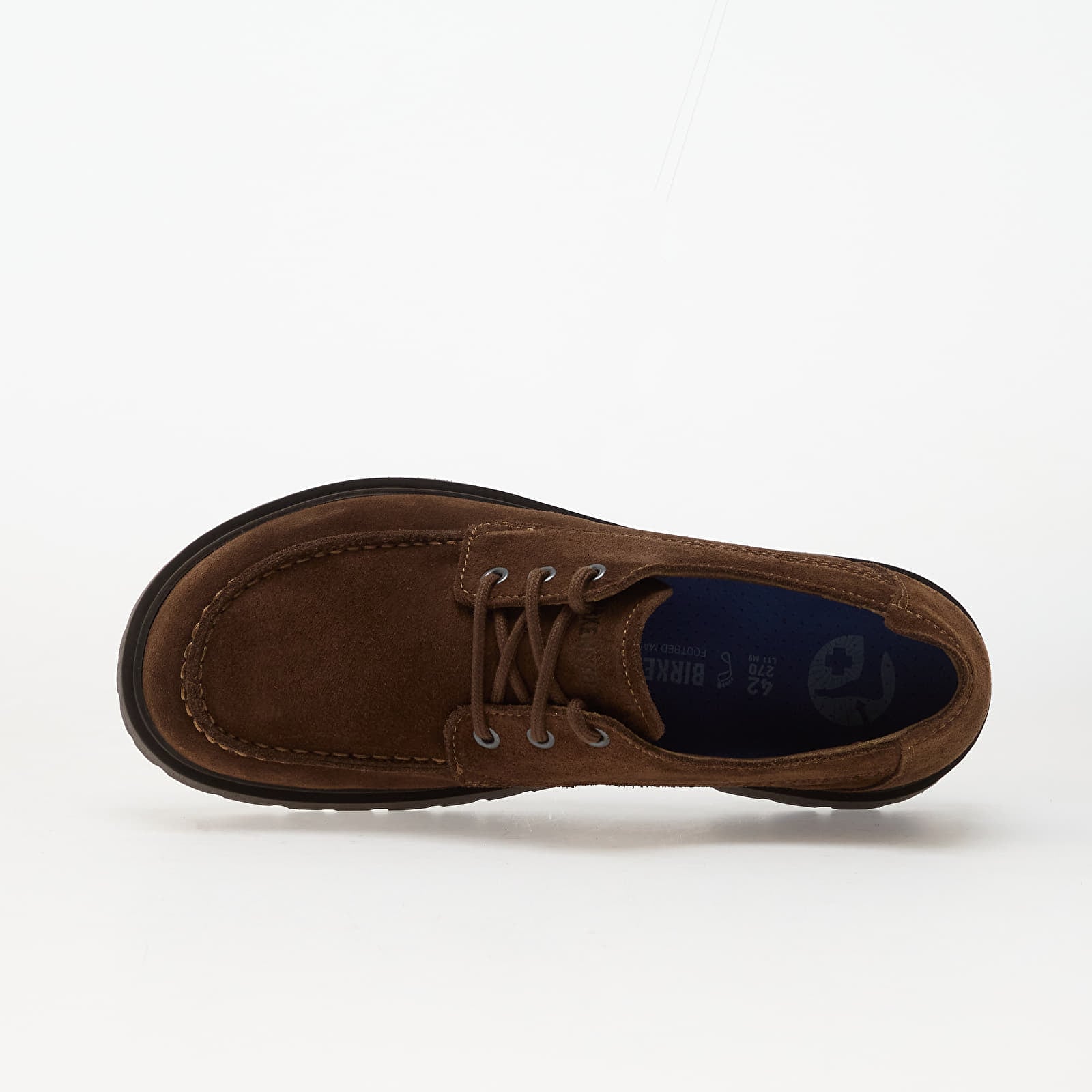 Încălțăminte și sneakerși pentru bărbați Birkenstock Highwood Moc Lace Low Suede Leather Carafe