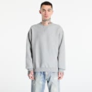 Nike Solo Swoosh Men's Fleece Crew Dk Grey Heather/ White