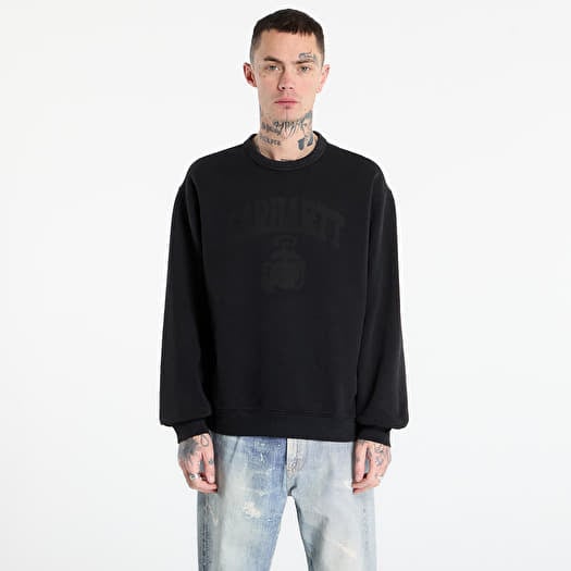 Sweatshirt Carhartt WIP Faded Pond Corps Sweat UNISEX Black