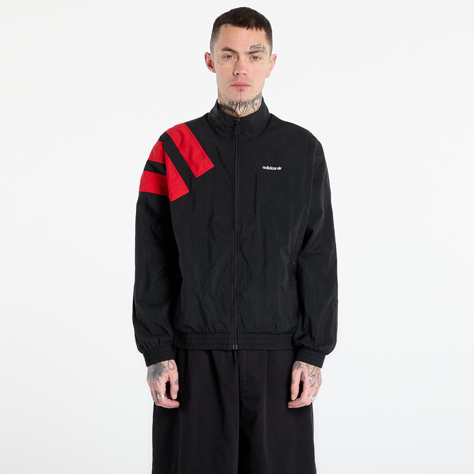 Jacket adidas Arch Tt Black/ Better Scarlet XL