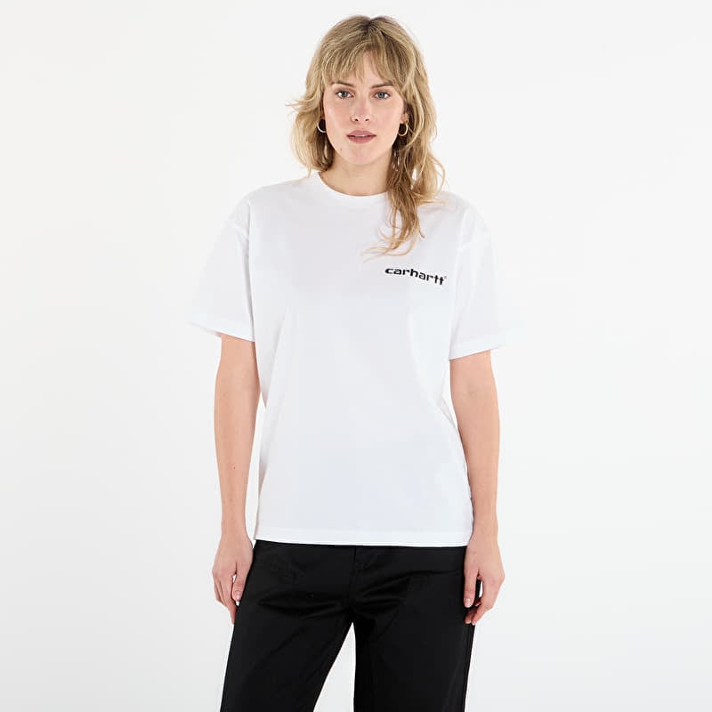 T-Shirt Carhartt WIP S/S Caps T-Shirt UNISEX White