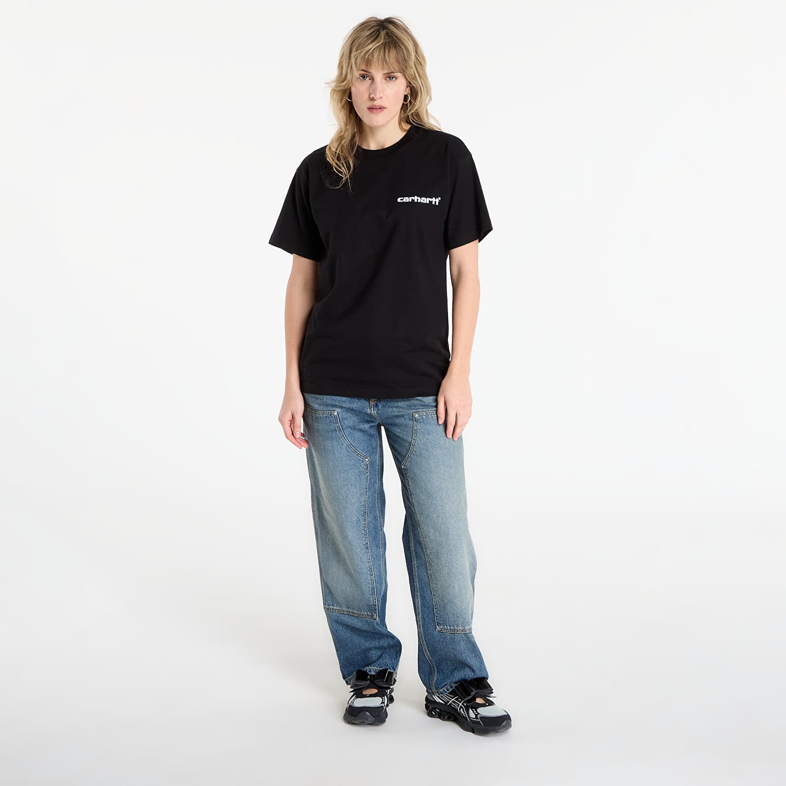 Majice i košulje Carhartt WIP S/S Caps T-Shirt UNISEX Black