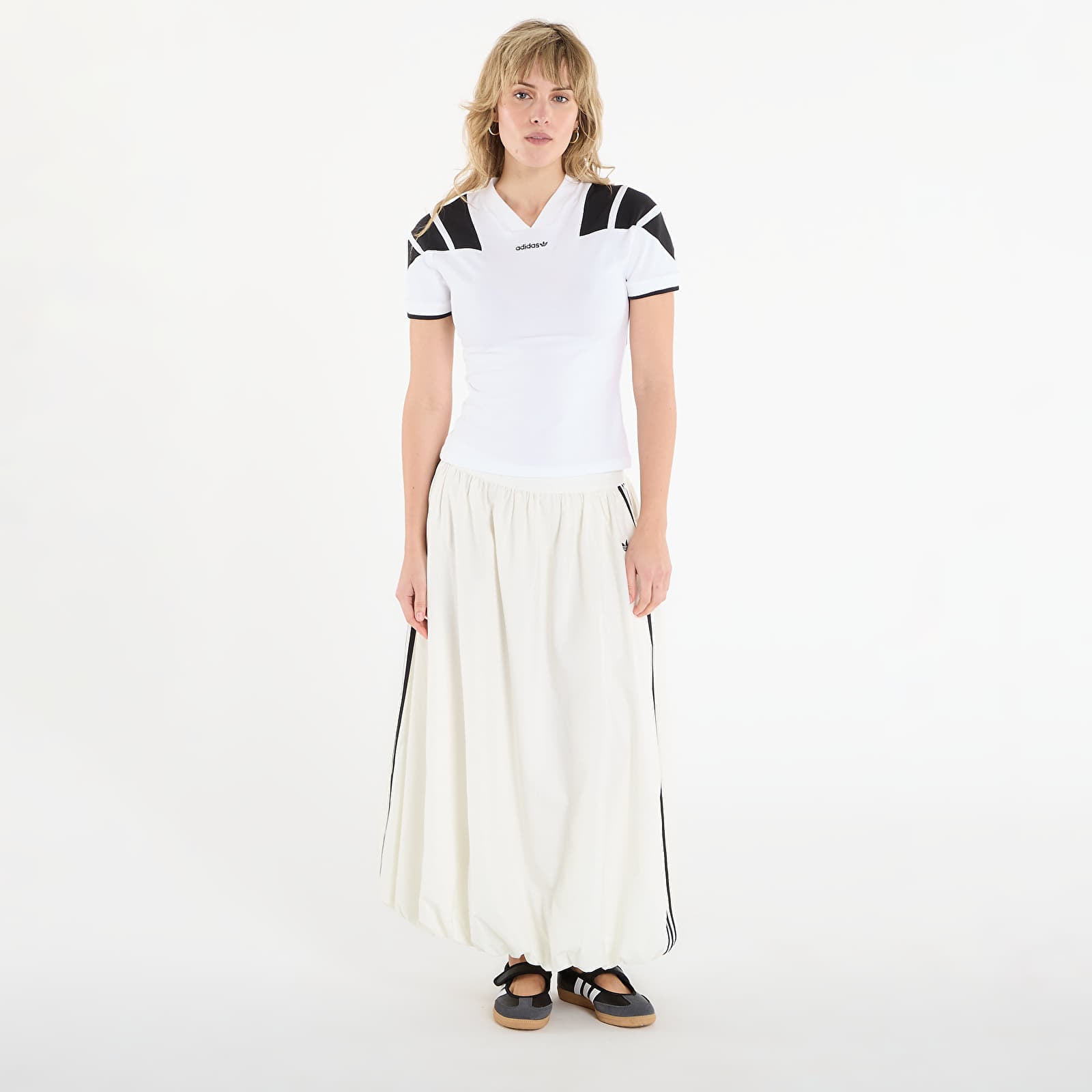 Trička adidas Blckd Ss T White