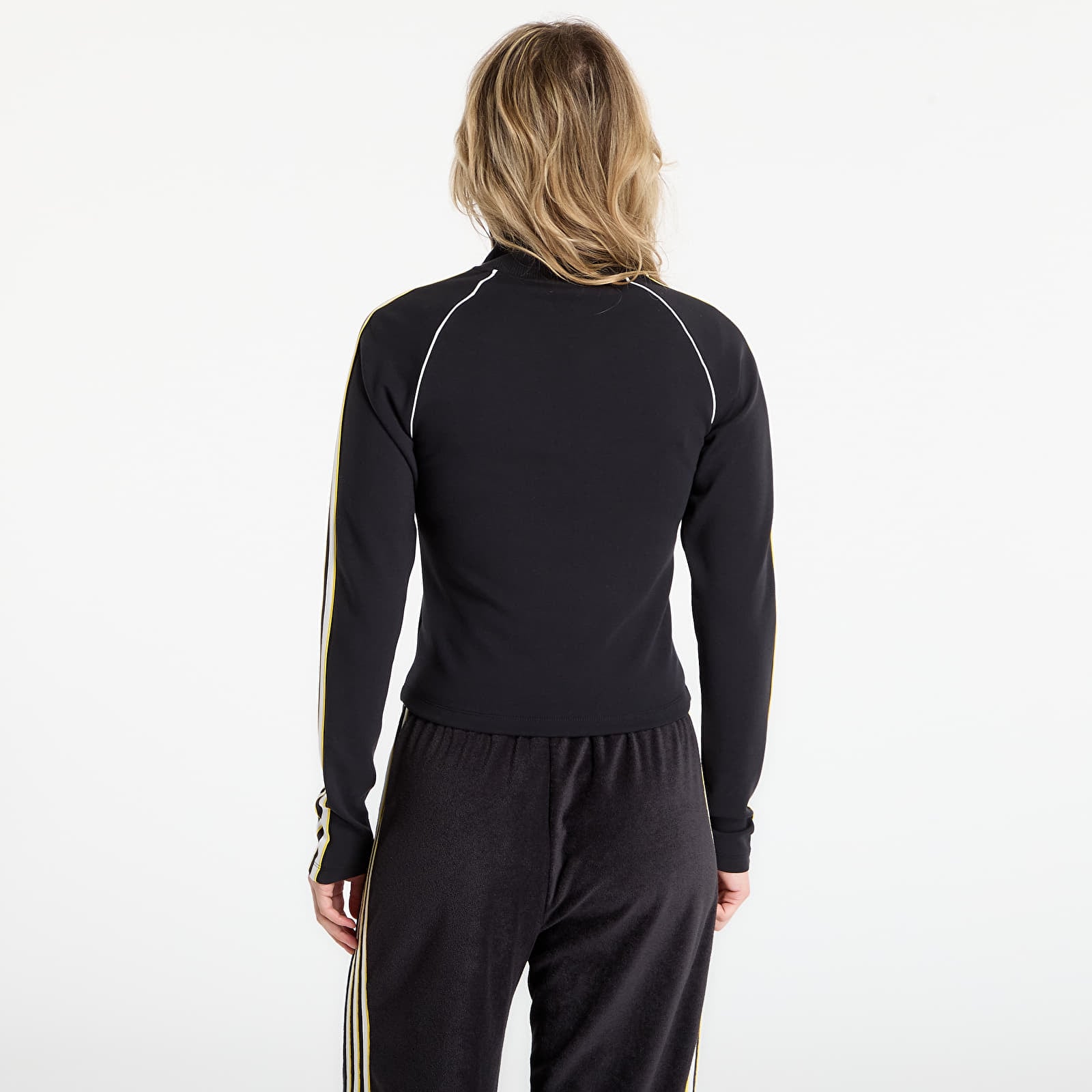 Naiste kampsunid adidas Slim Tt Black