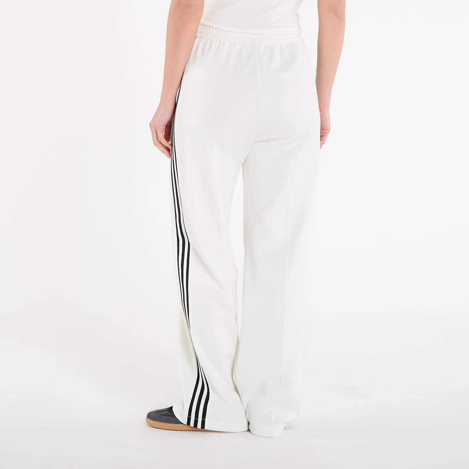 Joggebukser for kvinner adidas Classic Track Pants Off White/ Black