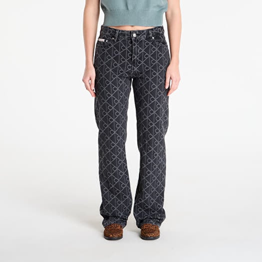 Jeans Calvin Klein Jeans Signature 90S Straight Jeans Black