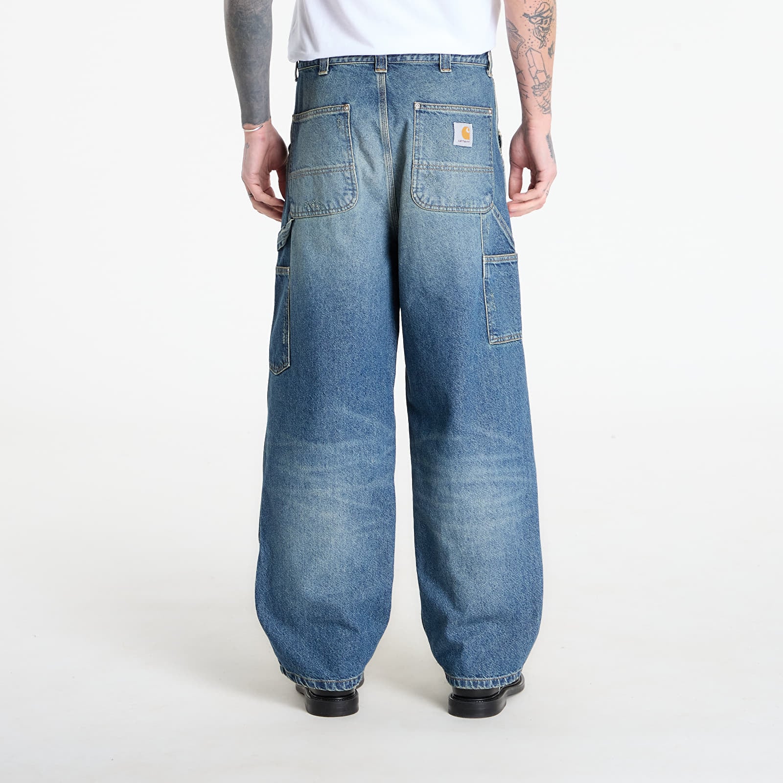 Meeste teksad Carhartt WIP OG Double Knee Pant Blue