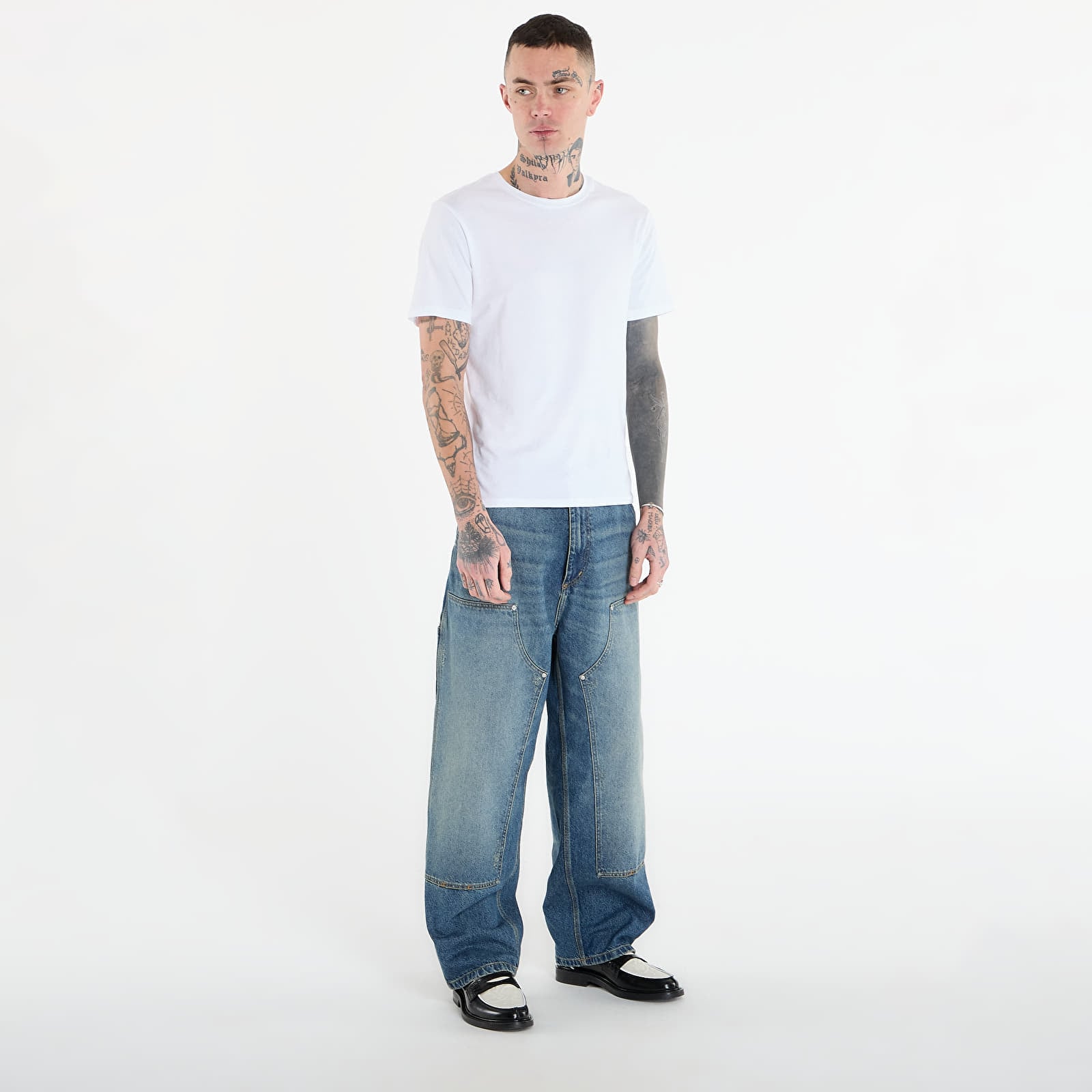 Meeste teksad Carhartt WIP OG Double Knee Pant Blue