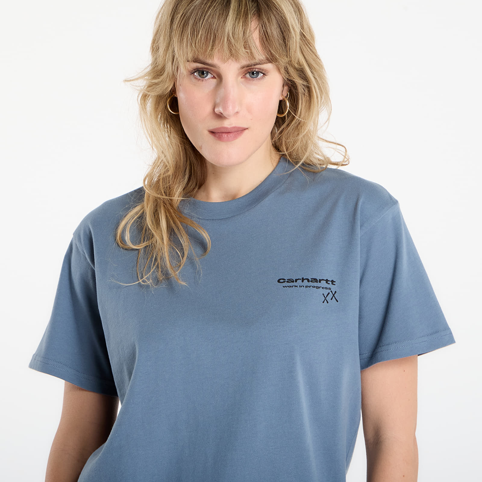 Muške majice kratkih rukava Carhartt WIP S/S Garble T-Shirt UNISEX Velvet Blue