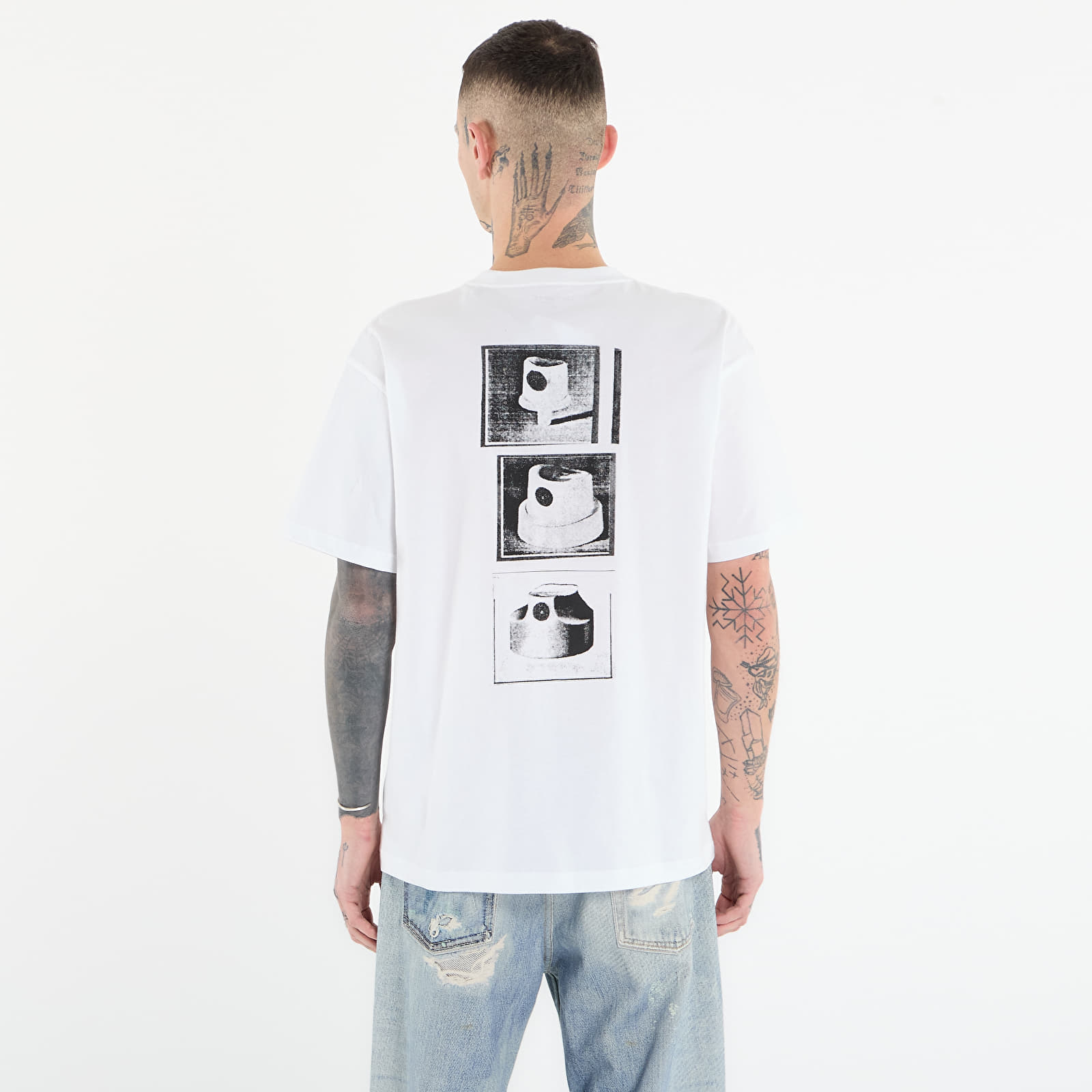 T-shirts Carhartt WIP S/S Caps T-Shirt UNISEX White