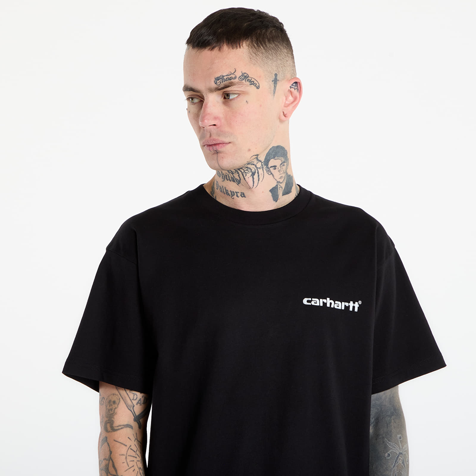 T-Shirts Carhartt WIP S/S Caps T-Shirt UNISEX Black