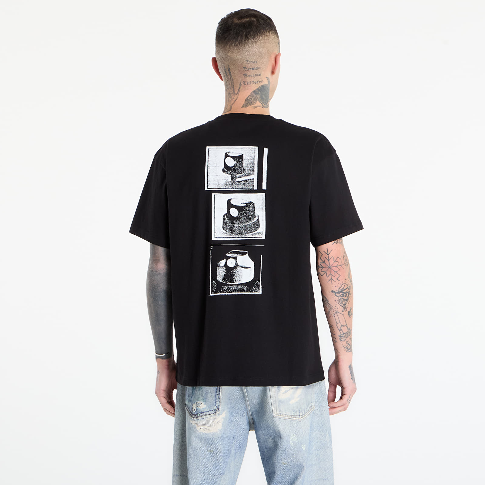 T-Shirts Carhartt WIP S/S Caps T-Shirt UNISEX Black