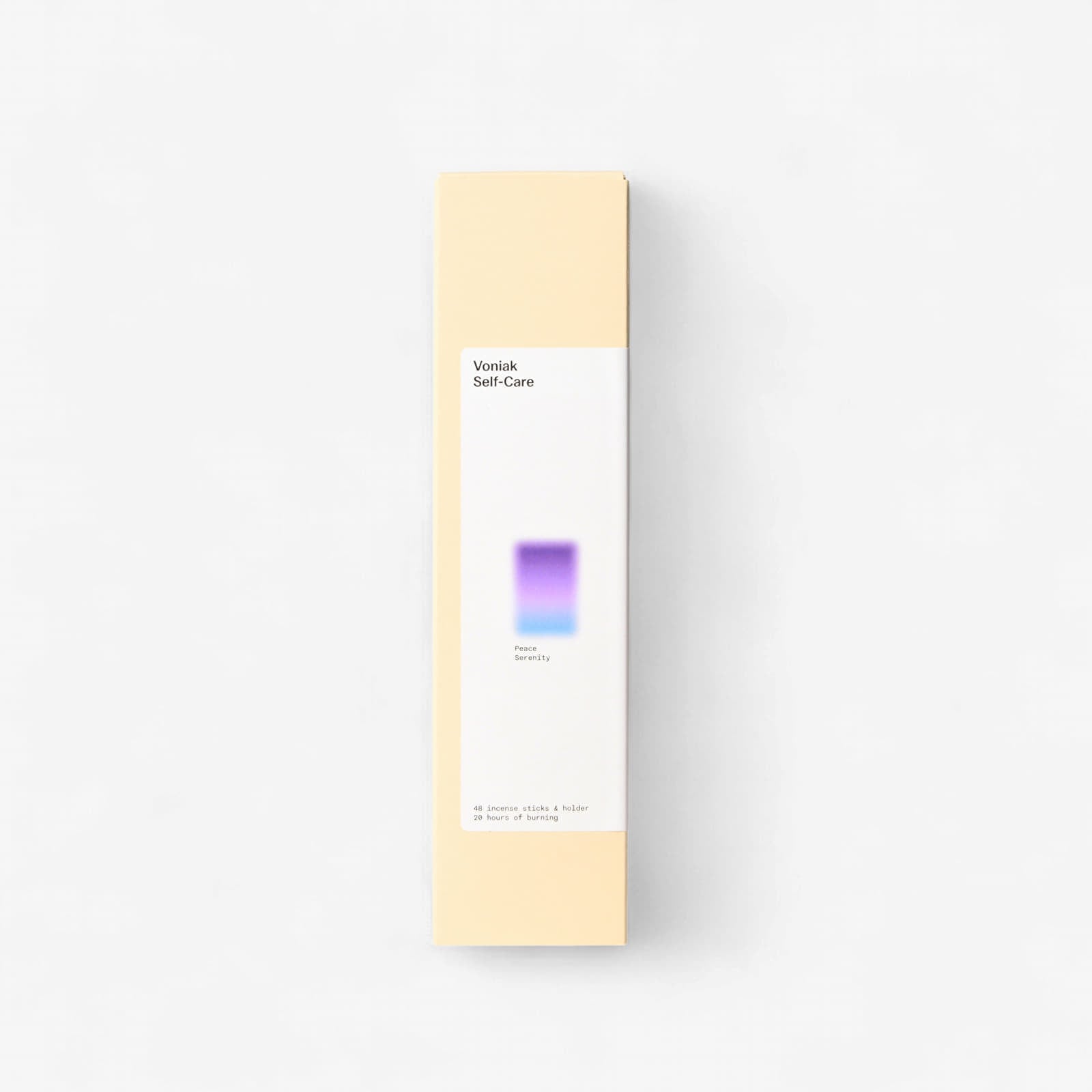 Voniak Self-Care Incense Sticks 48 Pcs + Holder Universal