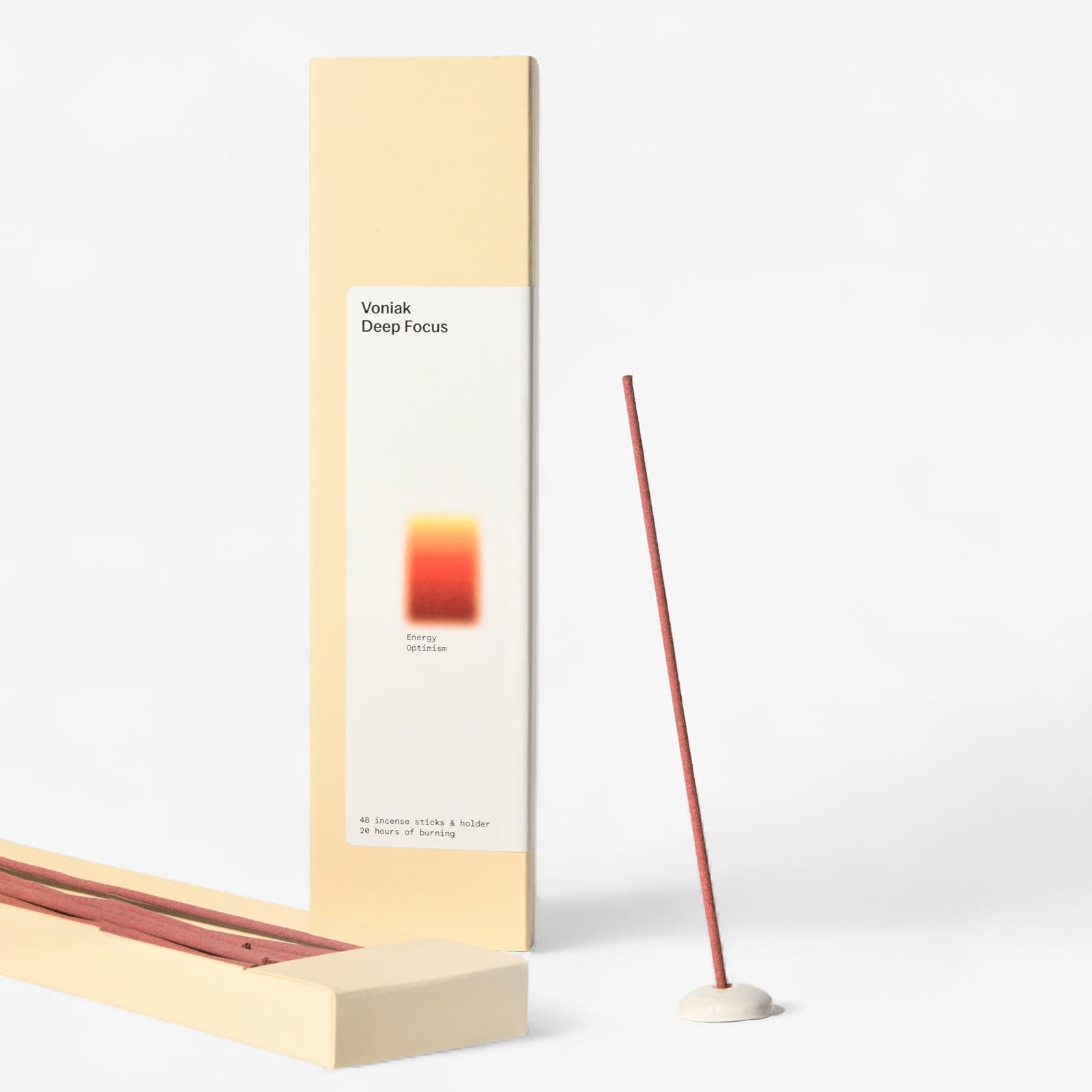 Andet tilbehør Voniak Deep Focus Incense Sticks 48 Pcs + Holder