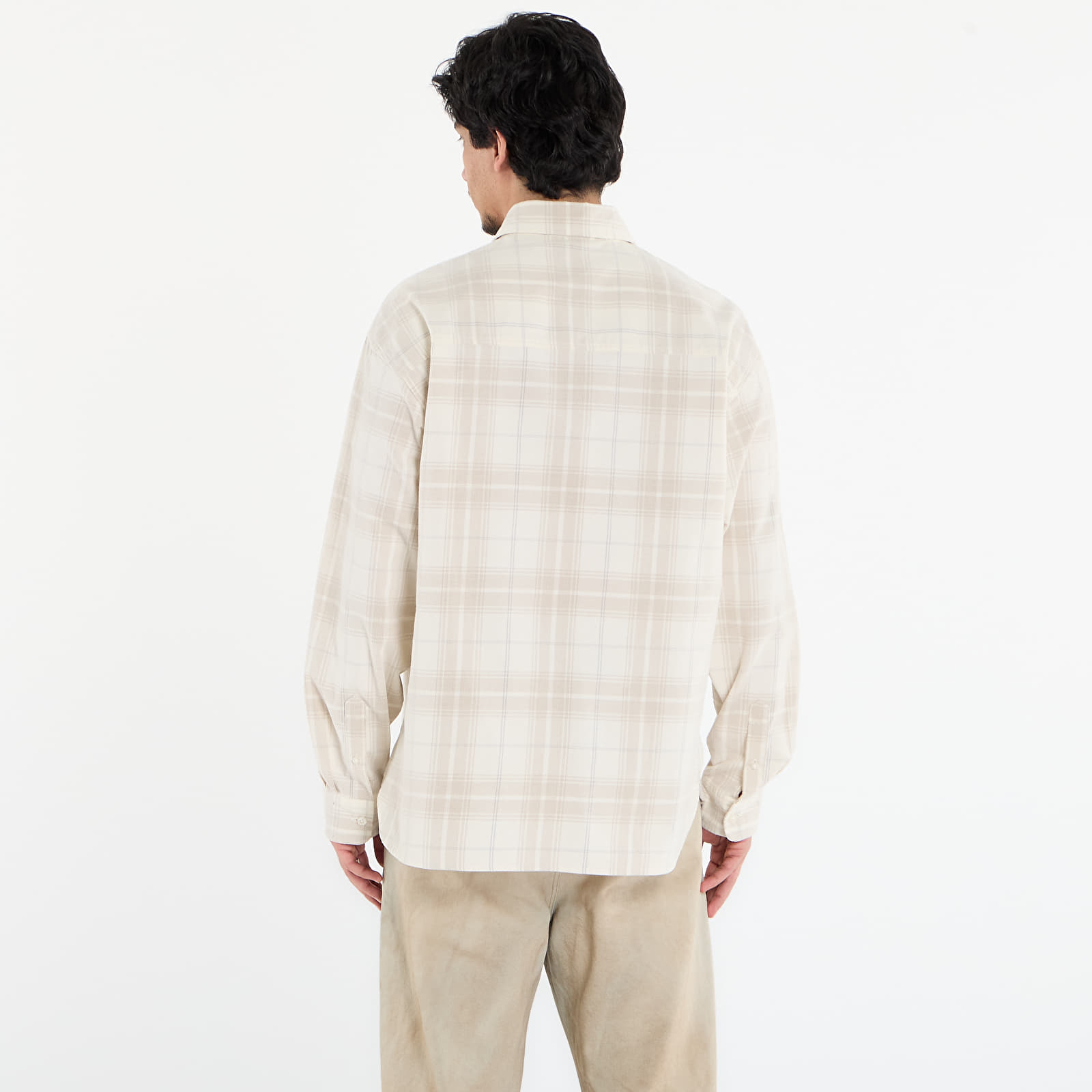 Shirts Carhartt WIP L/S Wilber Shirt UNISEX Wilber Check/ Natural