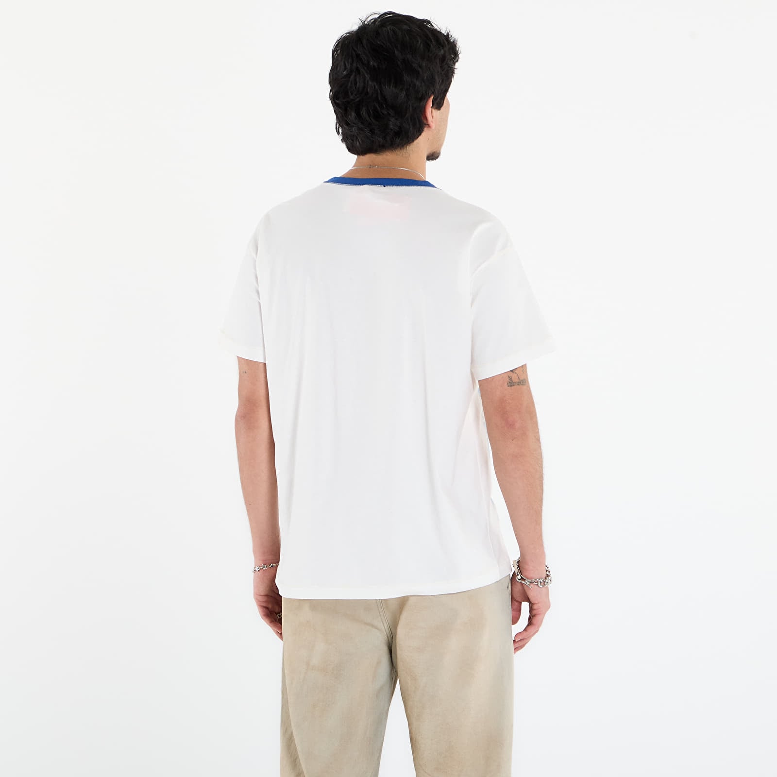 Magliette da uomo DIESEL T-Norm-V2 T-Shirt Off White