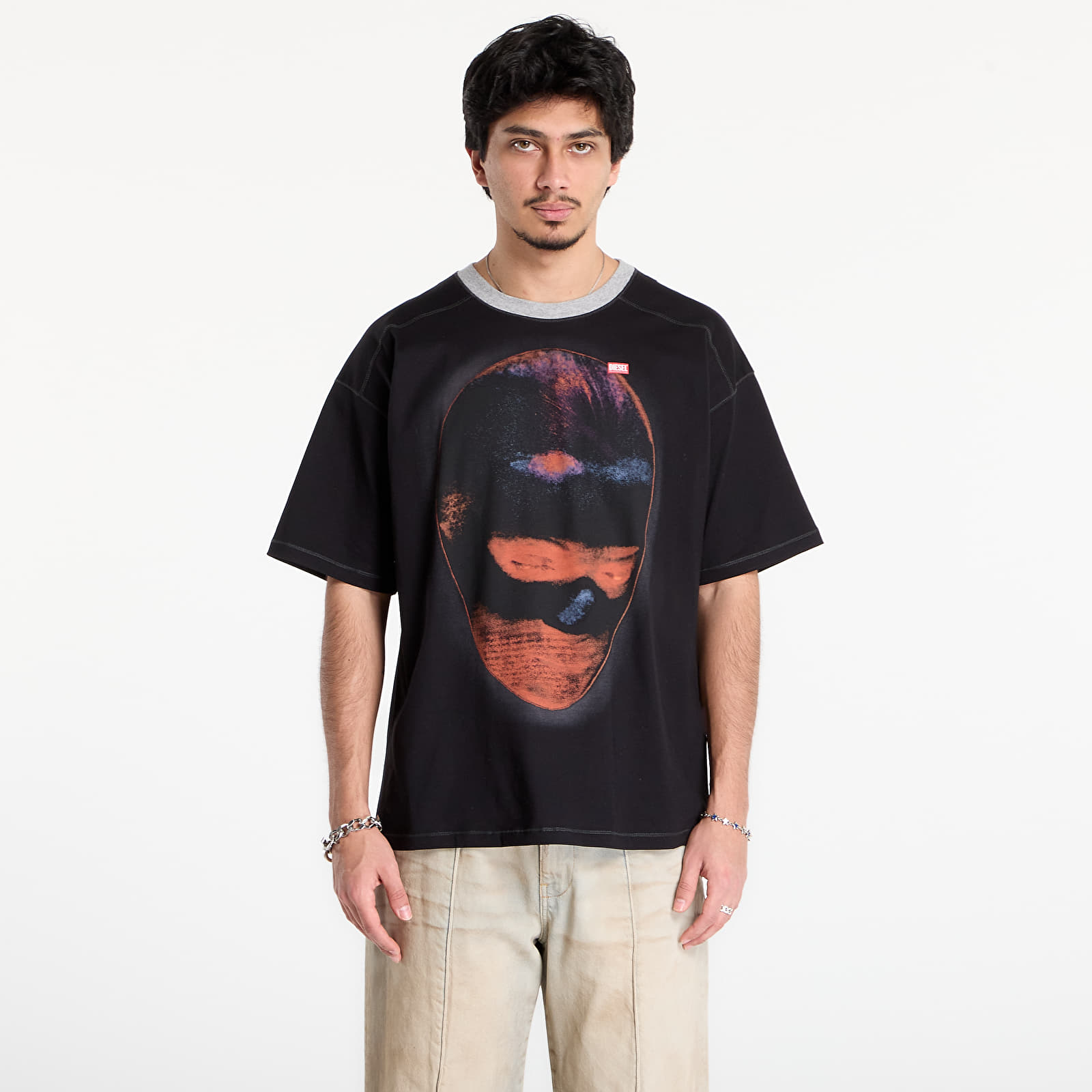 Magliette da uomo DIESEL T-Cadoxt T-Shirt Black