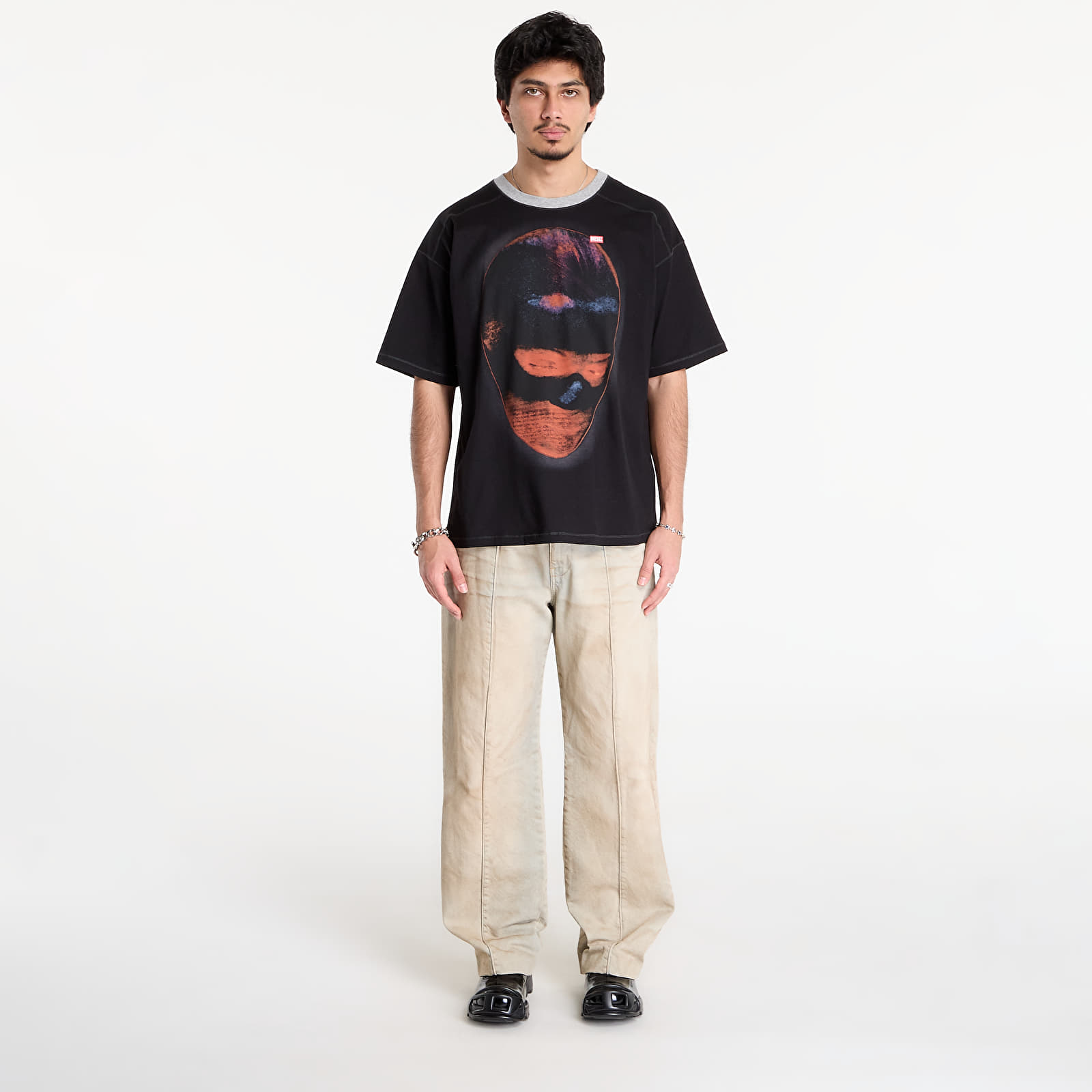 Magliette da uomo DIESEL T-Cadoxt T-Shirt Black