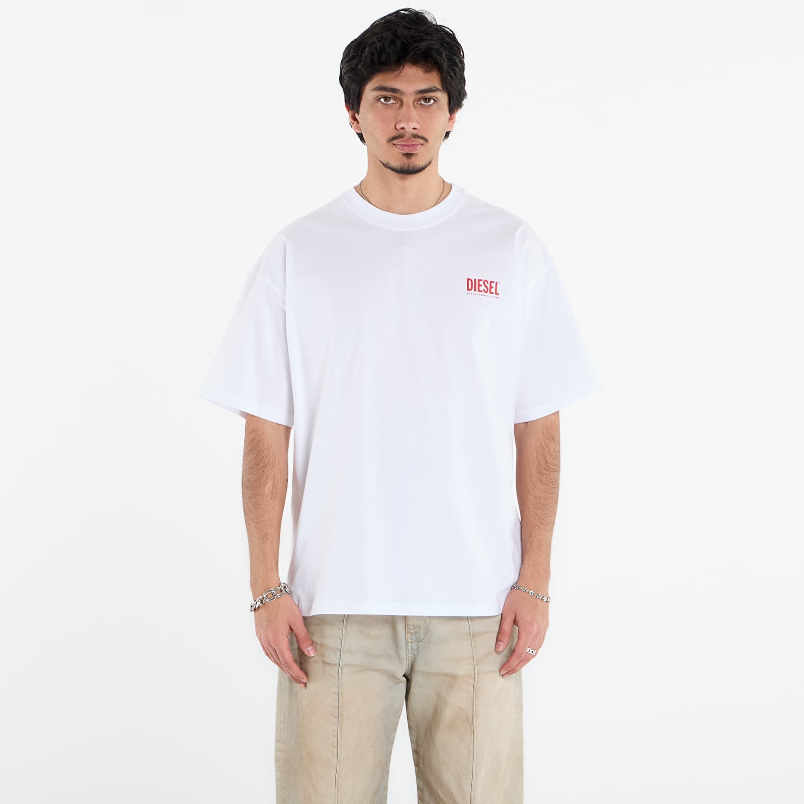T-shirt DIESEL T-Boxt-Bisk T-Shirt White S
