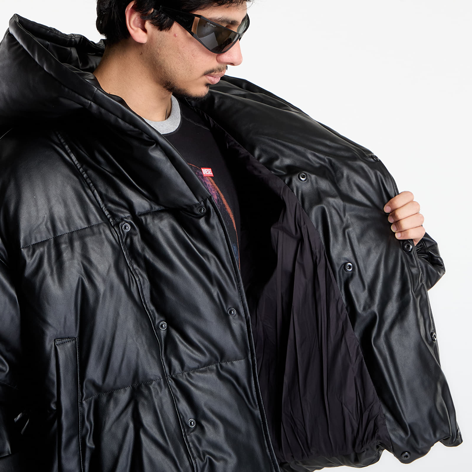 Vestes pour hommes DIESEL W-Myley Jacket Black