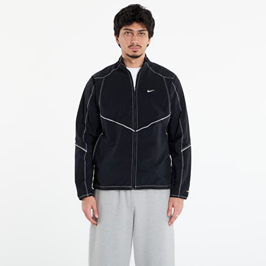 Bunda Nike Retro Men's Dri-FIT Track Jacket Black/ Black/ Black/ Reflective Silv