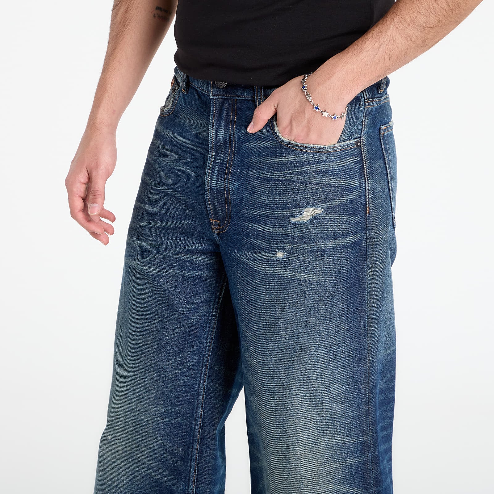 Men's jeans Calvin Klein Jeans Wide Leg Scarborough Jean Blue