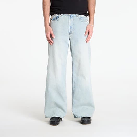 Džíny Calvin Klein Jeans Wide Leg Babylon Sun Jean Blue