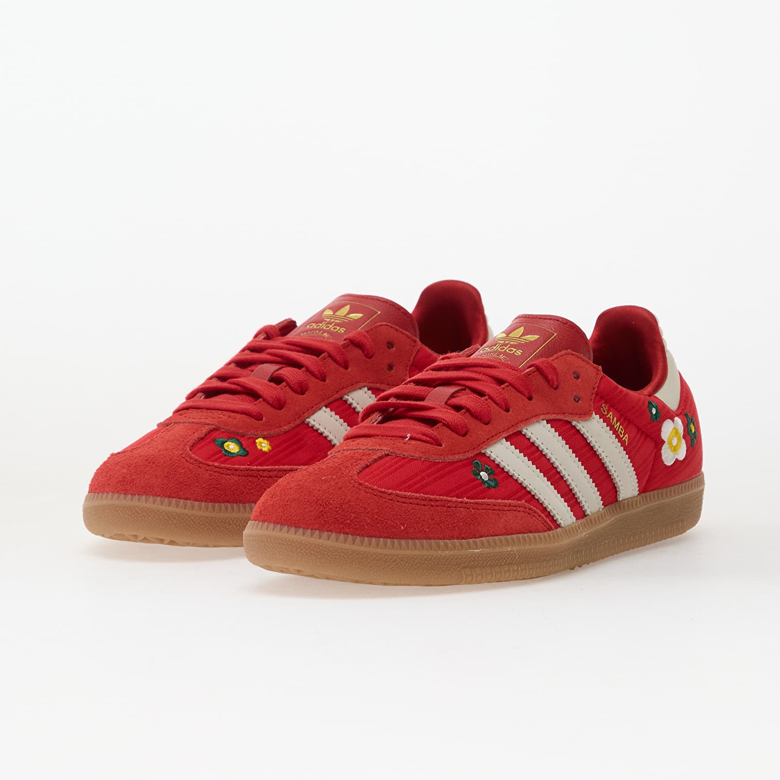 Women's sneakers and shoes adidas Samba Og W Bright Green/ Off White/ Gum4