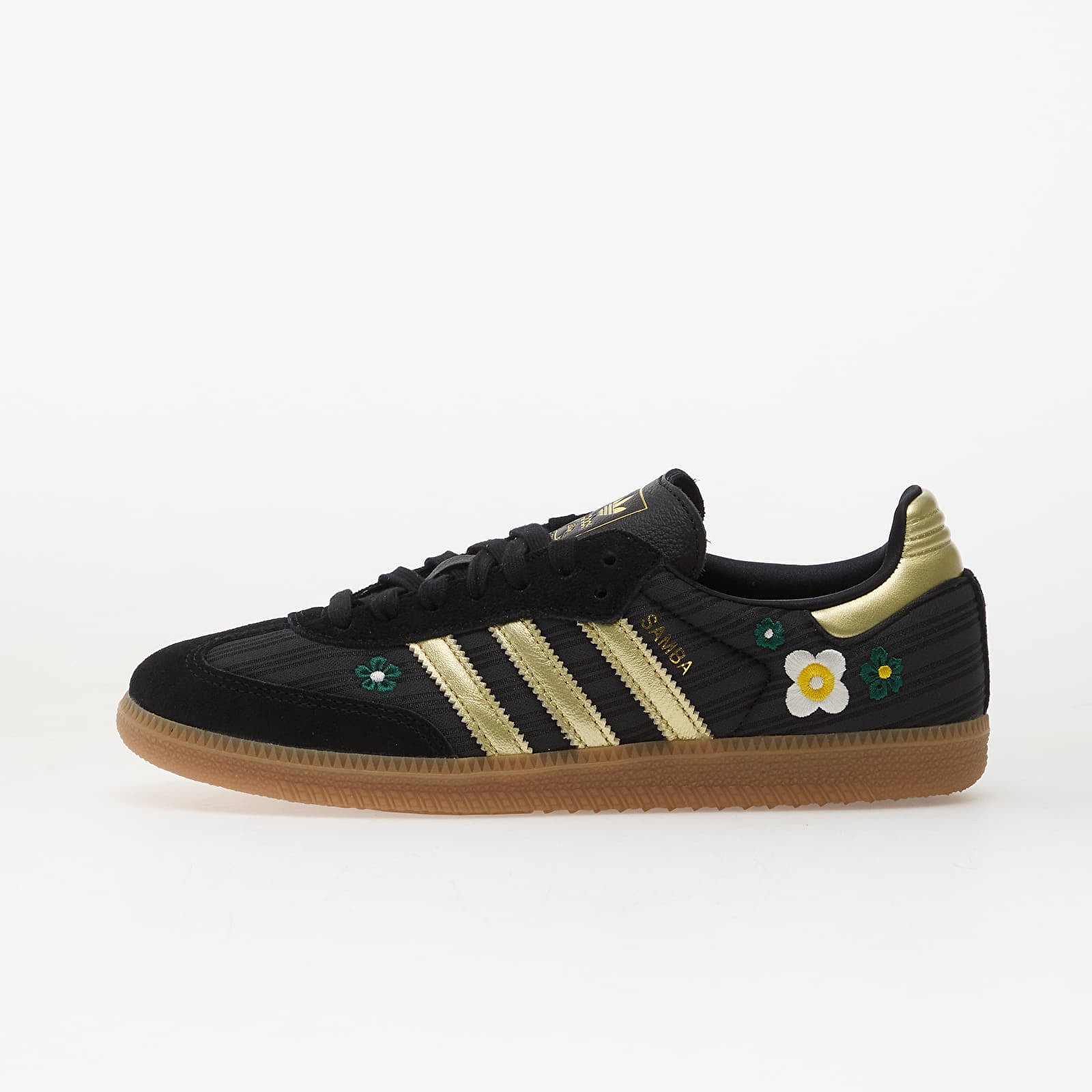 Women's sneakers and shoes adidas Samba Og W Core Black/ Gold Metallic/ Gum4