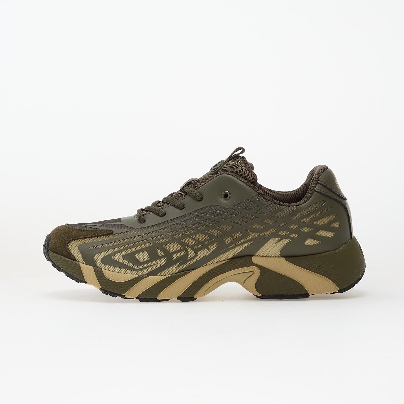 Încălțăminte și sneakerși pentru bărbați DIESEL S-D-Vits 500 Low Ivy Green/ Silver Fern